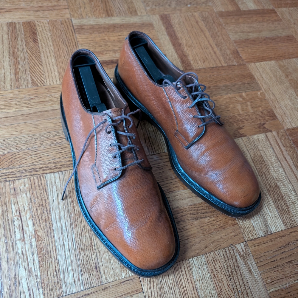 Allen Edmonds Brown Plain Toe Shoes Size 9 1/2